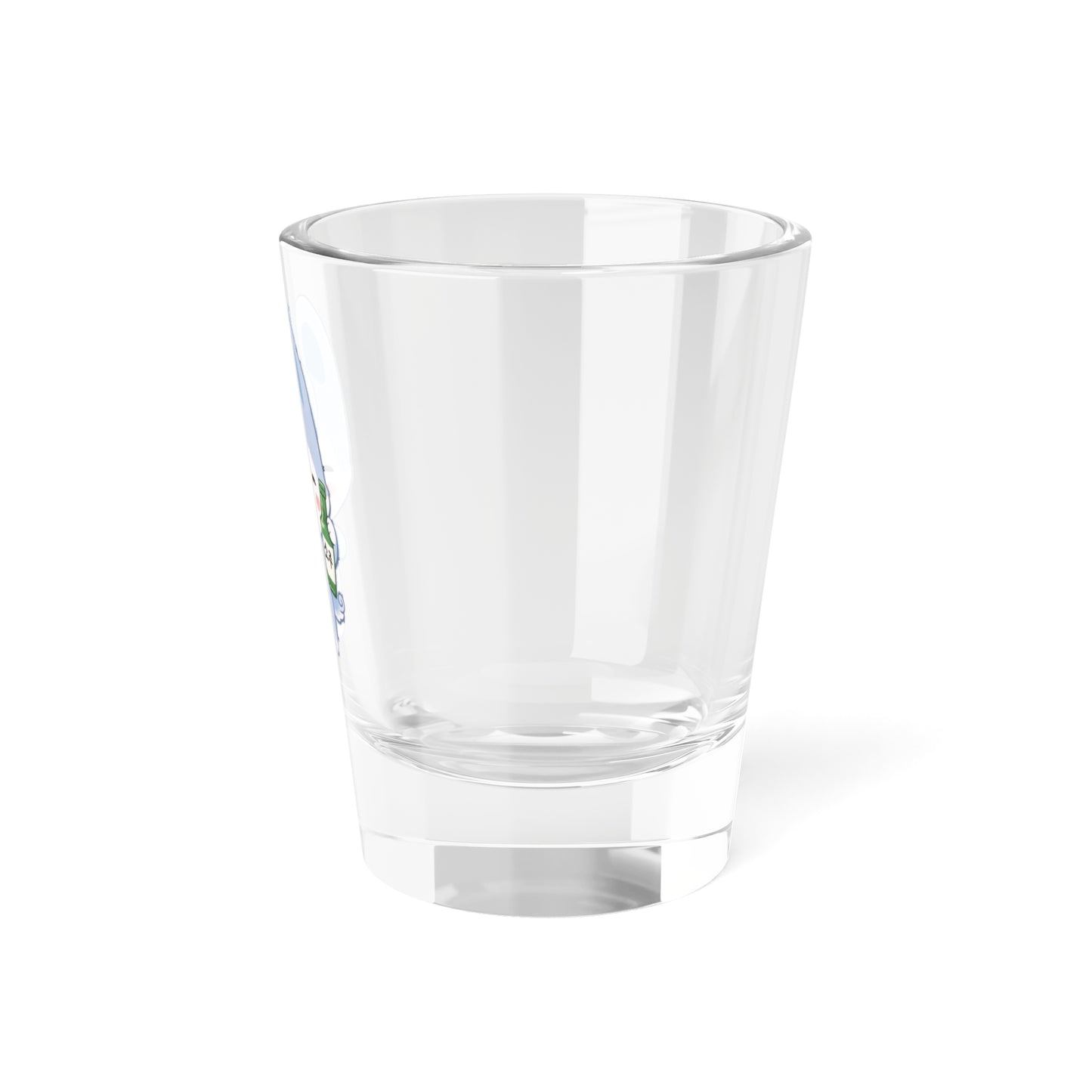 Wolf Chan Cute Kawaii Puppy Holding Soju Shot Glass — 1.5oz Cute Animal Korean Soju Glassware