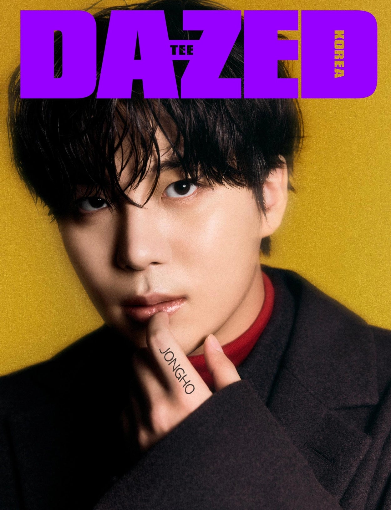 Dazed & Confused KOREA G type 2024.Dec Cover : ATEEZ JongHo