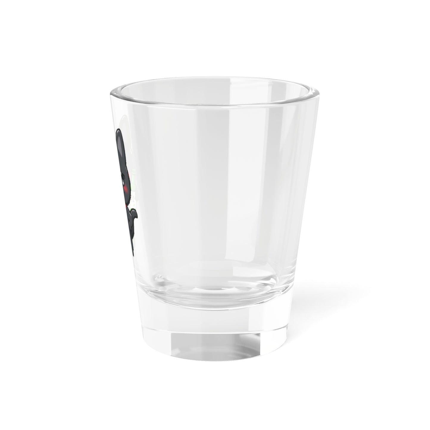 WOOYOnyang Cute Kawaii Puppy Holding Soju Shot Glass — 1.5oz Cute Animal Korean Soju Glassware