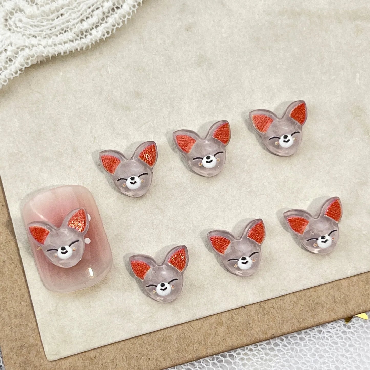 Skzoo Resin Nail Art Decoration 20pcs