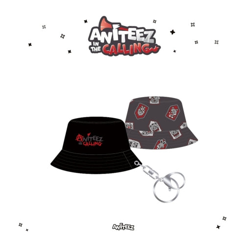 ATEEZ X ANITEEZ ANITEEZ IN THE CALLING MD 17. BUCKET HAT KEYCHAIN