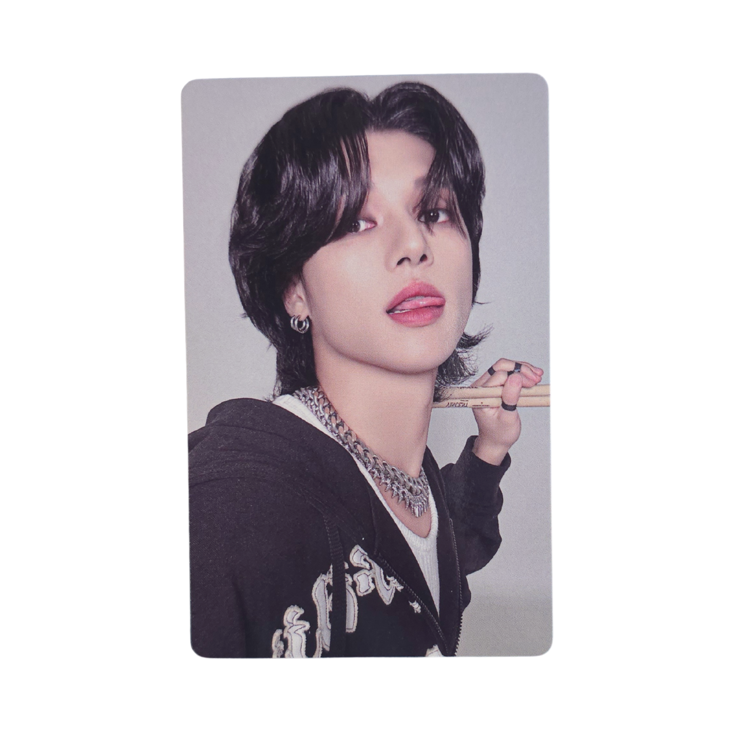ATEEZ 2025 Season's Greetings Wooyoung "Rock Will Never Die" Official Photocard