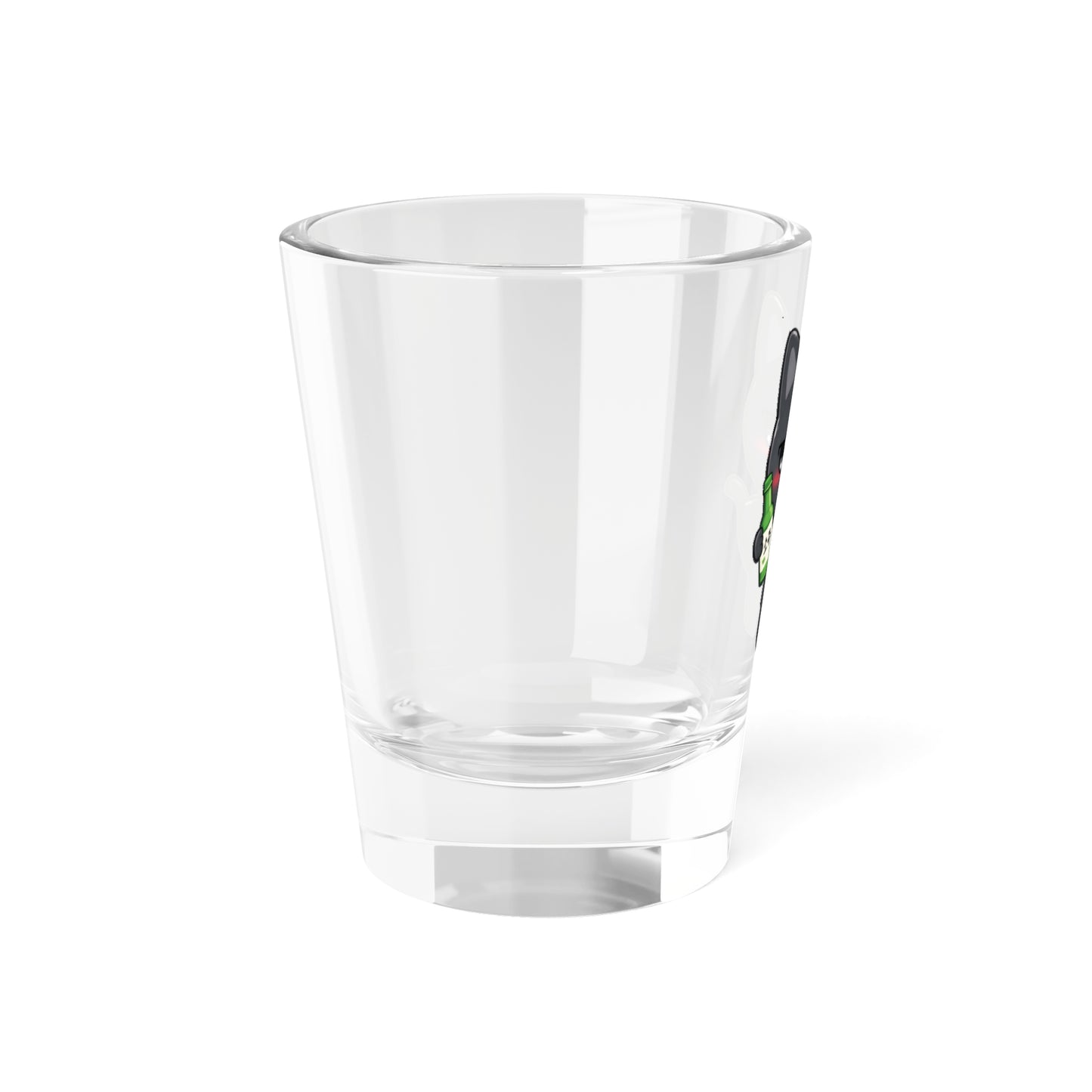 WOOYOnyang Cute Kawaii Puppy Holding Soju Shot Glass — 1.5oz Cute Animal Korean Soju Glassware
