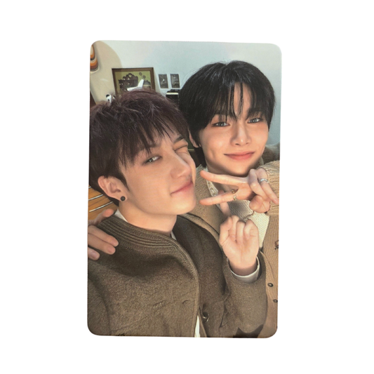 Stray Kids 4th Generation Fanclub Stay Hideout Official Unit Photocard Bang Chan & IN