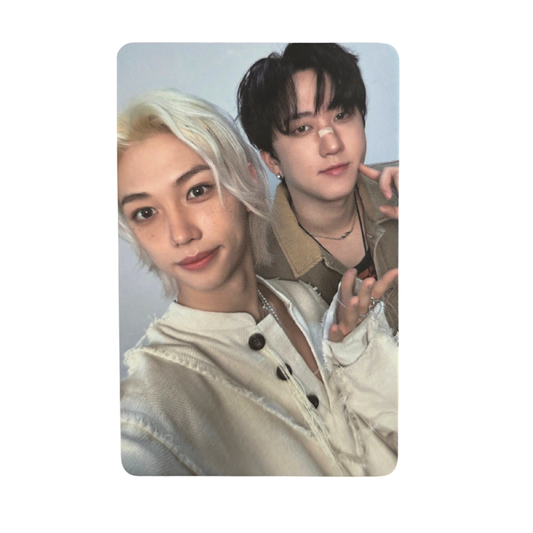 Stray Kids 4th Generation Fanclub Stay Hideout Official Unit Photocard Felix & Changbin