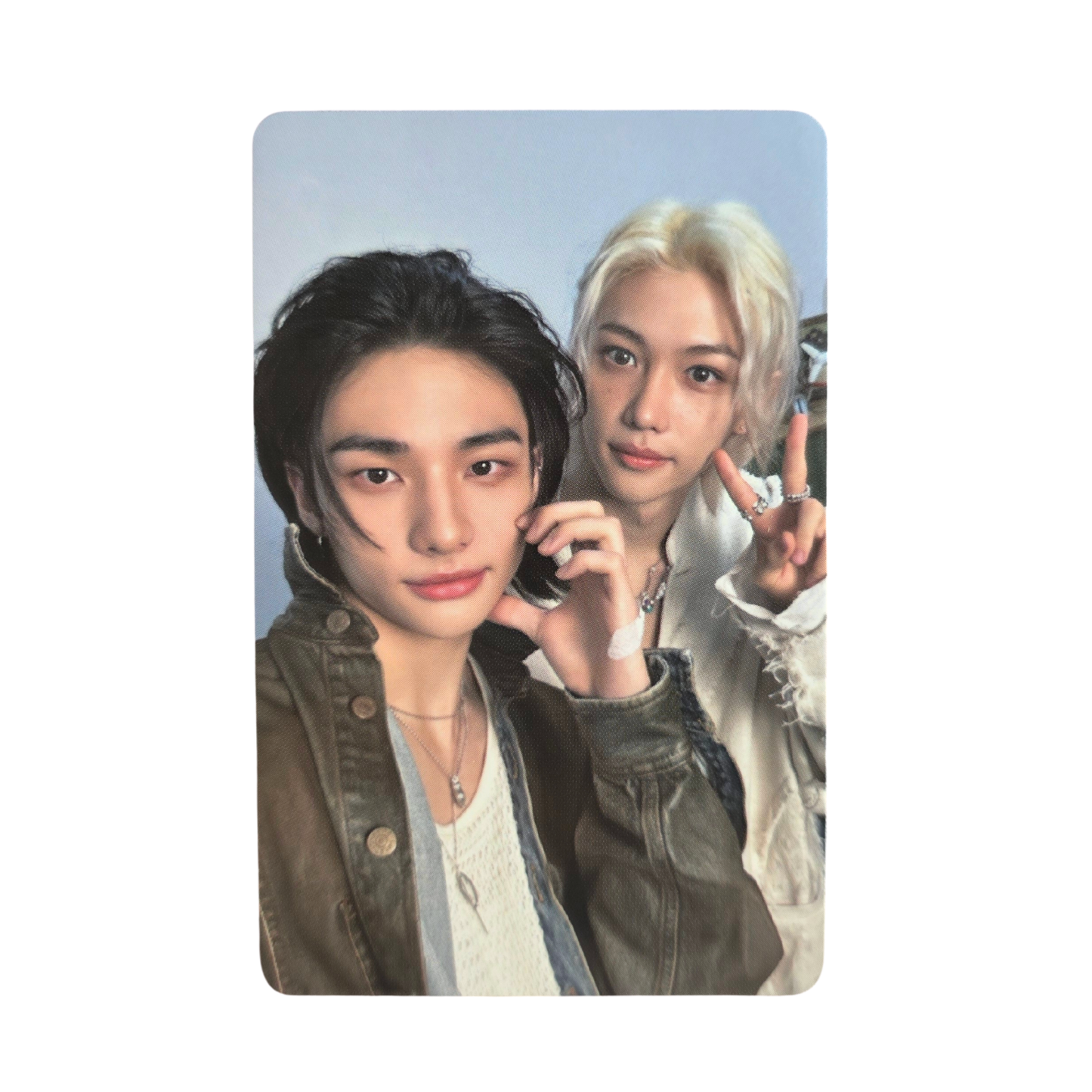 Stray Kids 4th Generation Fanclub Stay Hideout Official Unit Photocard Hyunjin & Felix