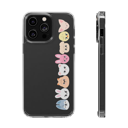 Stray Kids Skzoo OT8 Phone Case iphone 12 13 14 Samsung S21 22 Clear Cases 5 Star S-class