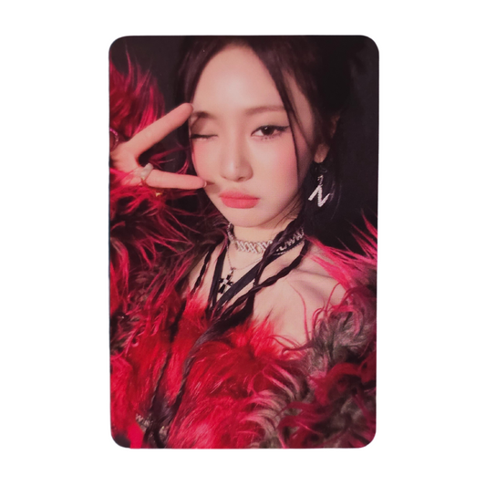 Aespa Ningning Armageddon Official Pop Up Photocard