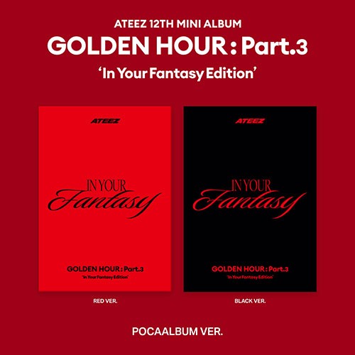 ATEEZ – 12th Mini Album [GOLDEN HOUR : Part.3 ‘In Your Fantasy Edition’] (POCAALBUM VER.)
