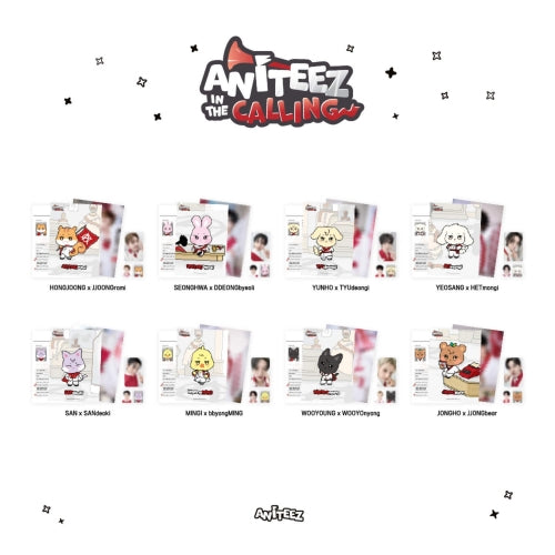 ATEEZ X ANITEEZ ANITEEZ IN THE CALLING MD 23. CALLING PROFILE HOLDER SET
