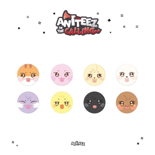 ATEEZ X ANITEEZ ANITEEZ IN THE CALLING MD 32. SOFT PIN BUTTON