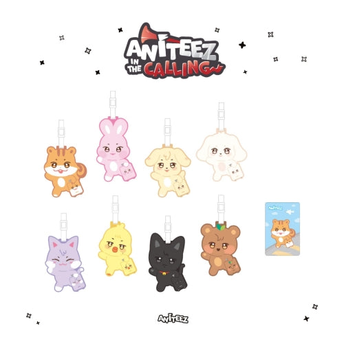 ATEEZ X ANITEEZ ANITEEZ IN THE CALLING MD 43. PVC LUGGAGE TAG