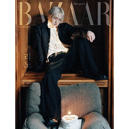 [PRE-ORDER] HARPER’S BAZAAR 2025.Nov Cover : Stray Kids LEEKNOW