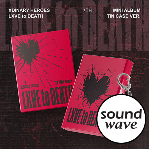 [PRE-ORDER] [SOUNDWAVE POB] Xdinary-Heroes – 7th Mini Album [LXVE to DEATH] (MD ver.)