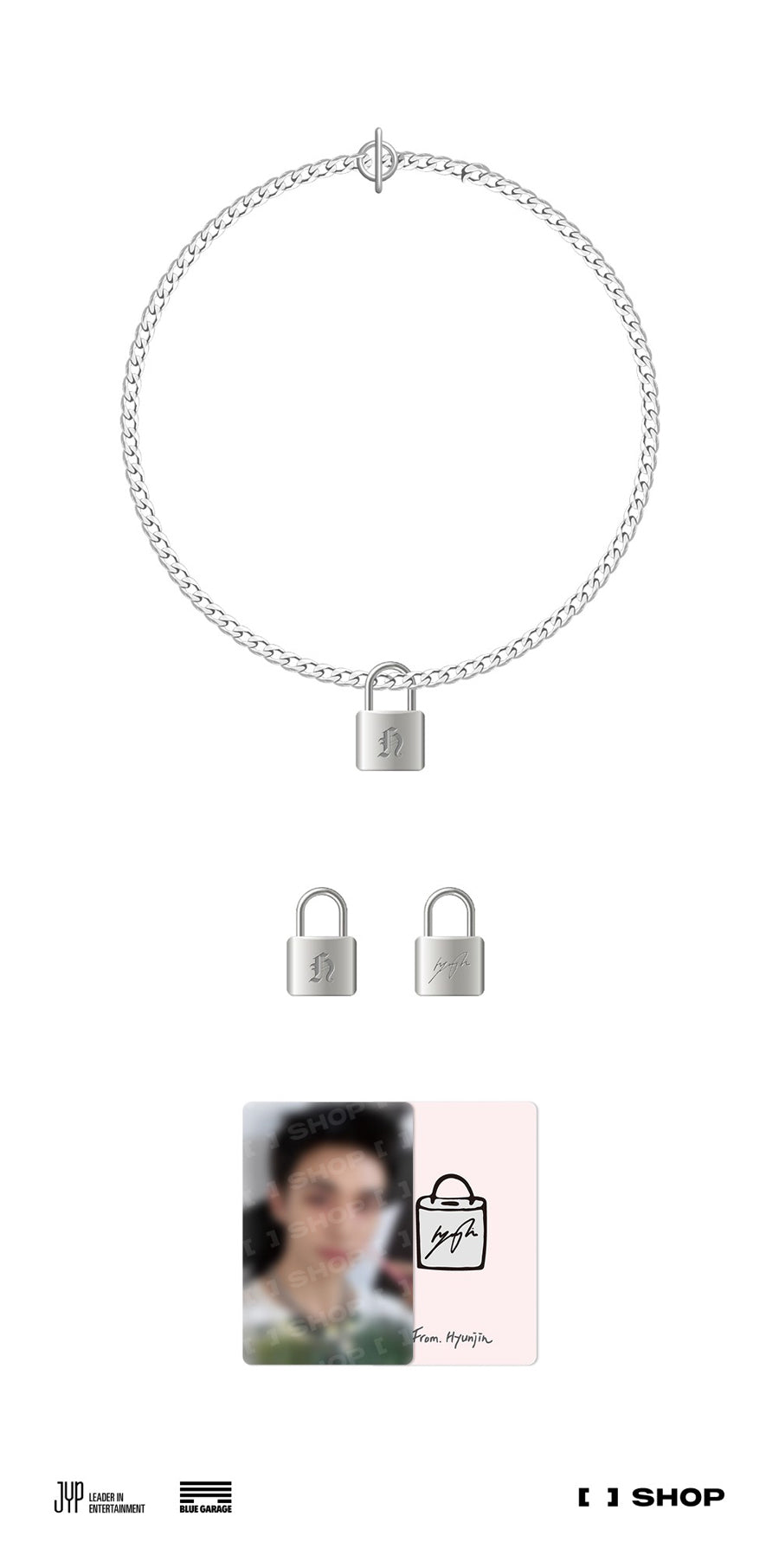 [Pre-Order] Stray kids dominATE : celebrATE MD NECKLACE by Hyunjin