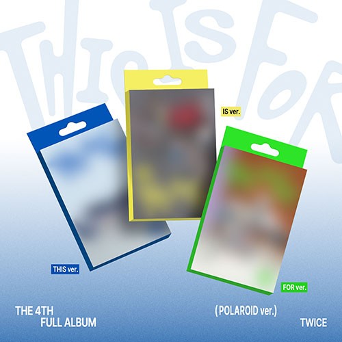 TWICE – 4th Album [THIS IS FOR] (POLAROID ver.)