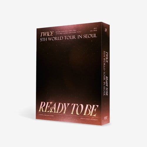 [JYP SHOP POB] TWICE 5TH WORLD TOUR [READY TO BE] IN SEOUL DVD