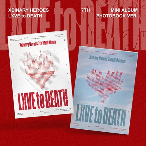 [PRE-ORDER] Xdinary-Heroes – 7th Mini Album [LXVE to DEATH] (PHOTOBOOK ver.)