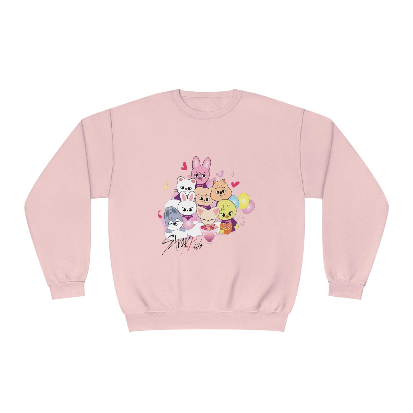 Stray Kids Skzoo Valentine's Kpop Unisex NuBlend® Crewneck Sweatshirt