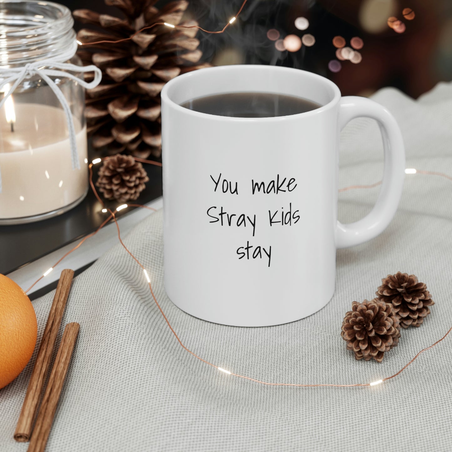 Stray Kids #LoveSTAY Ceramic Coffee Mug 11oz