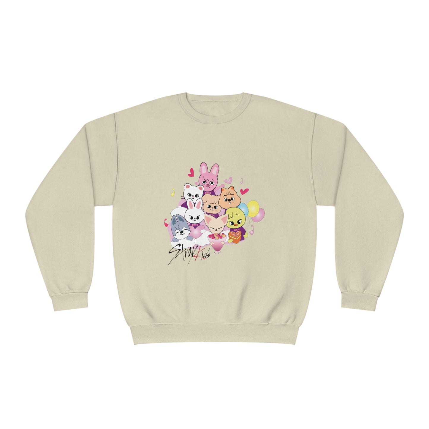 Stray Kids Skzoo Valentine's Kpop Unisex NuBlend® Crewneck Sweatshirt
