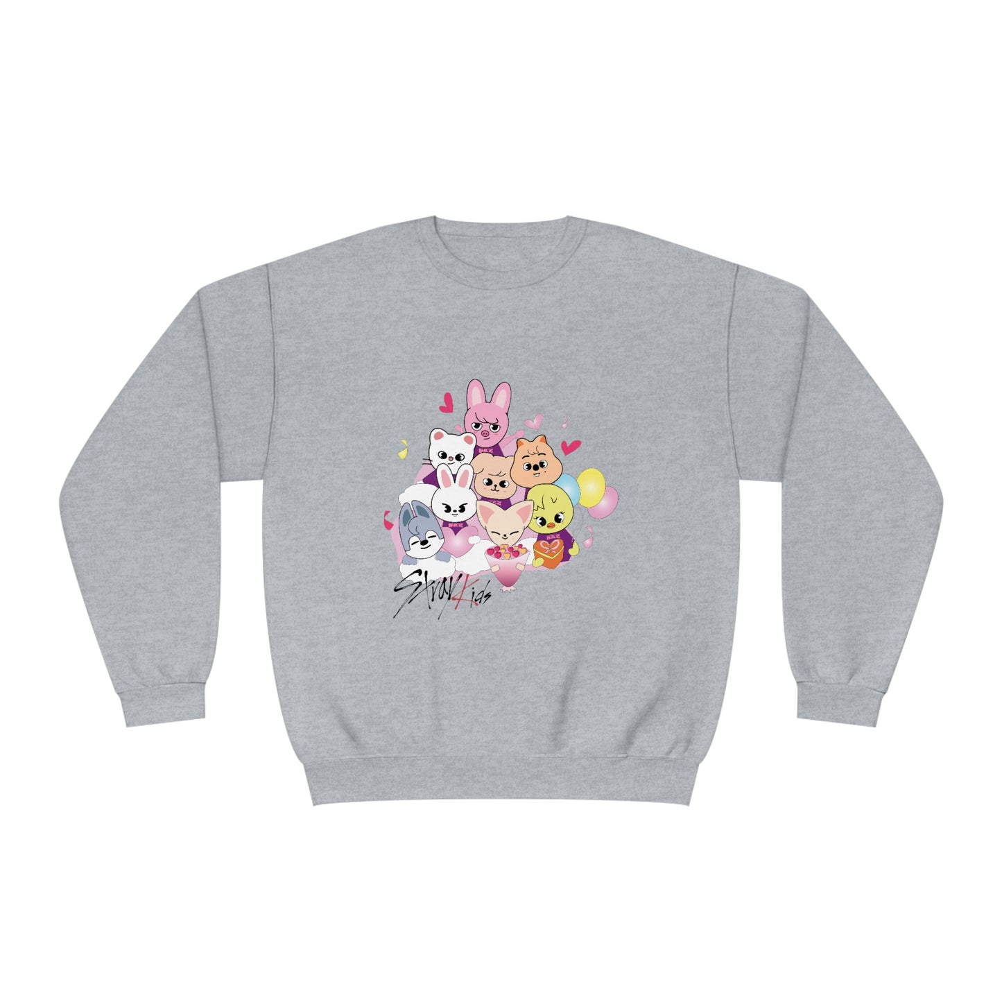 Stray Kids Skzoo Valentine's Kpop Unisex NuBlend® Crewneck Sweatshirt